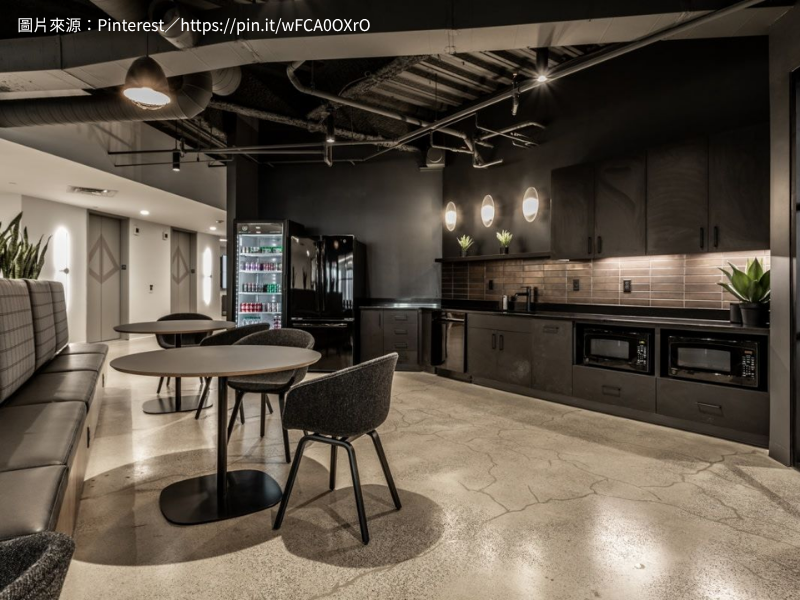 茶水間設計風格|工業混搭風