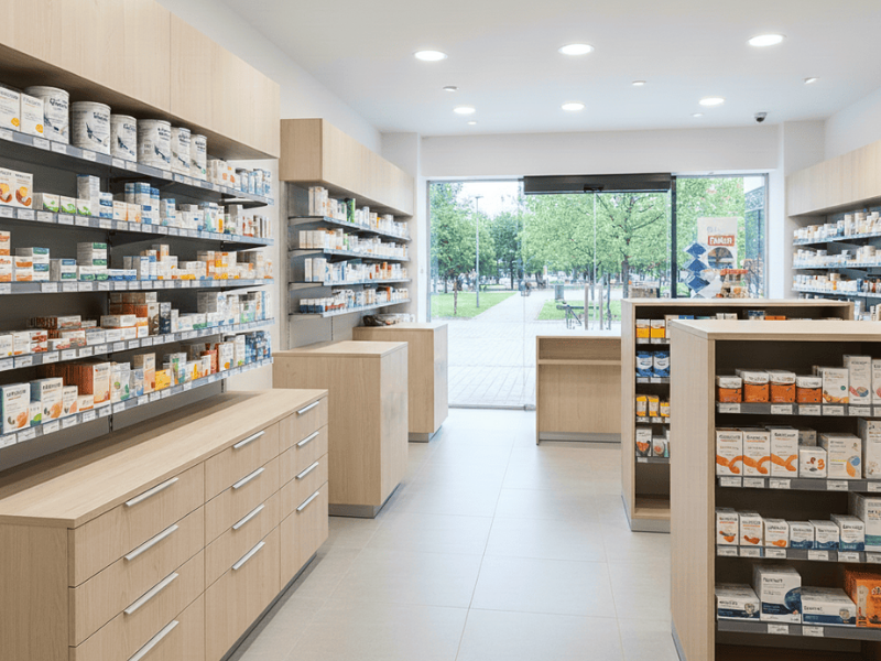 藥局系統櫃設計｜藥局規劃